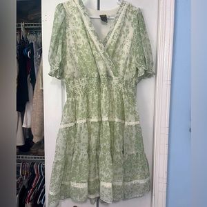 Sage Green Dress